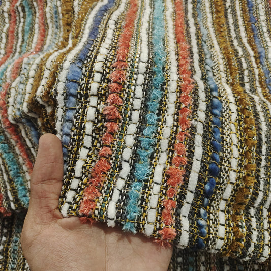 Handmade Jacquard Fabric HM137