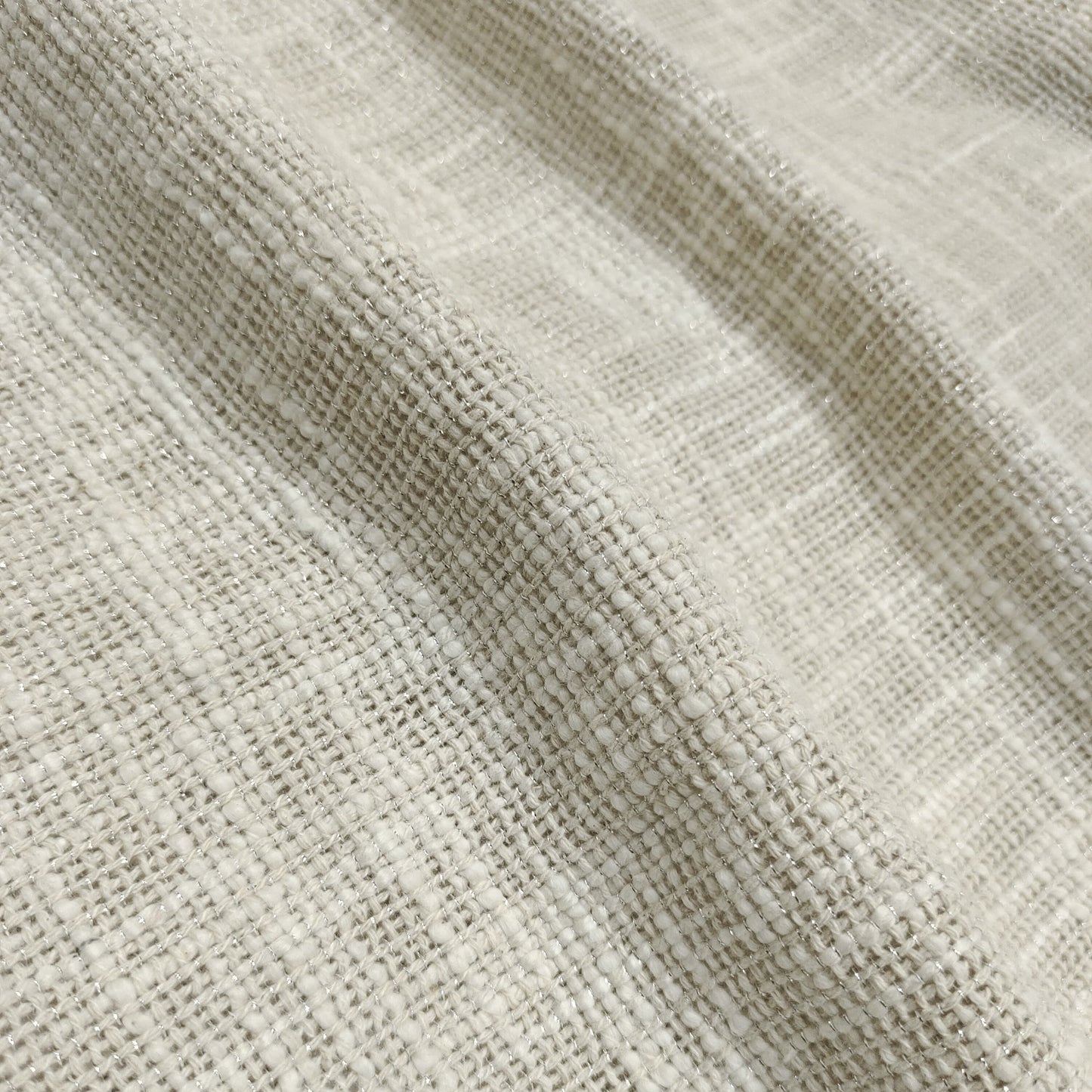 Slub With silver lurexFabric SL072