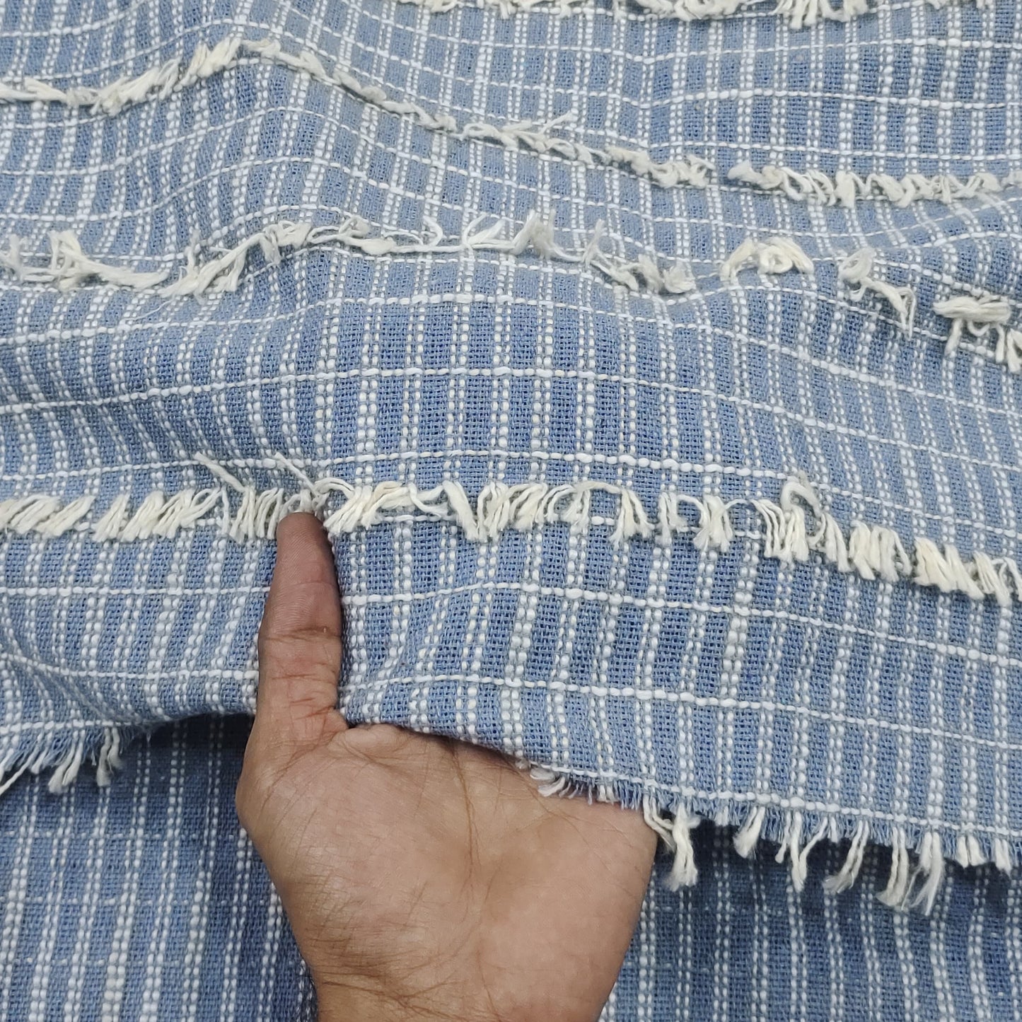 Handloom Jacquard Fabric HM122
