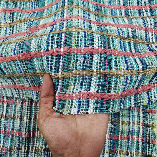 Handmade Jacquard Fabric HM002