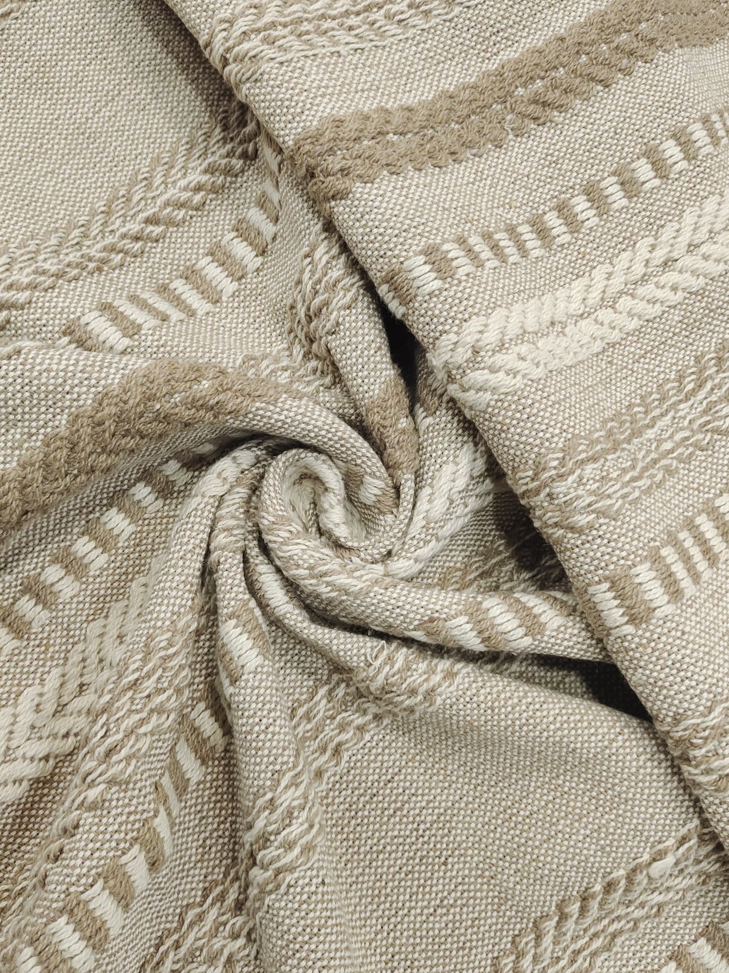 Handmade Jacquard Fabric HM048