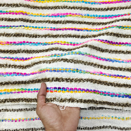 Handmade Jacquard Fabric  HM013