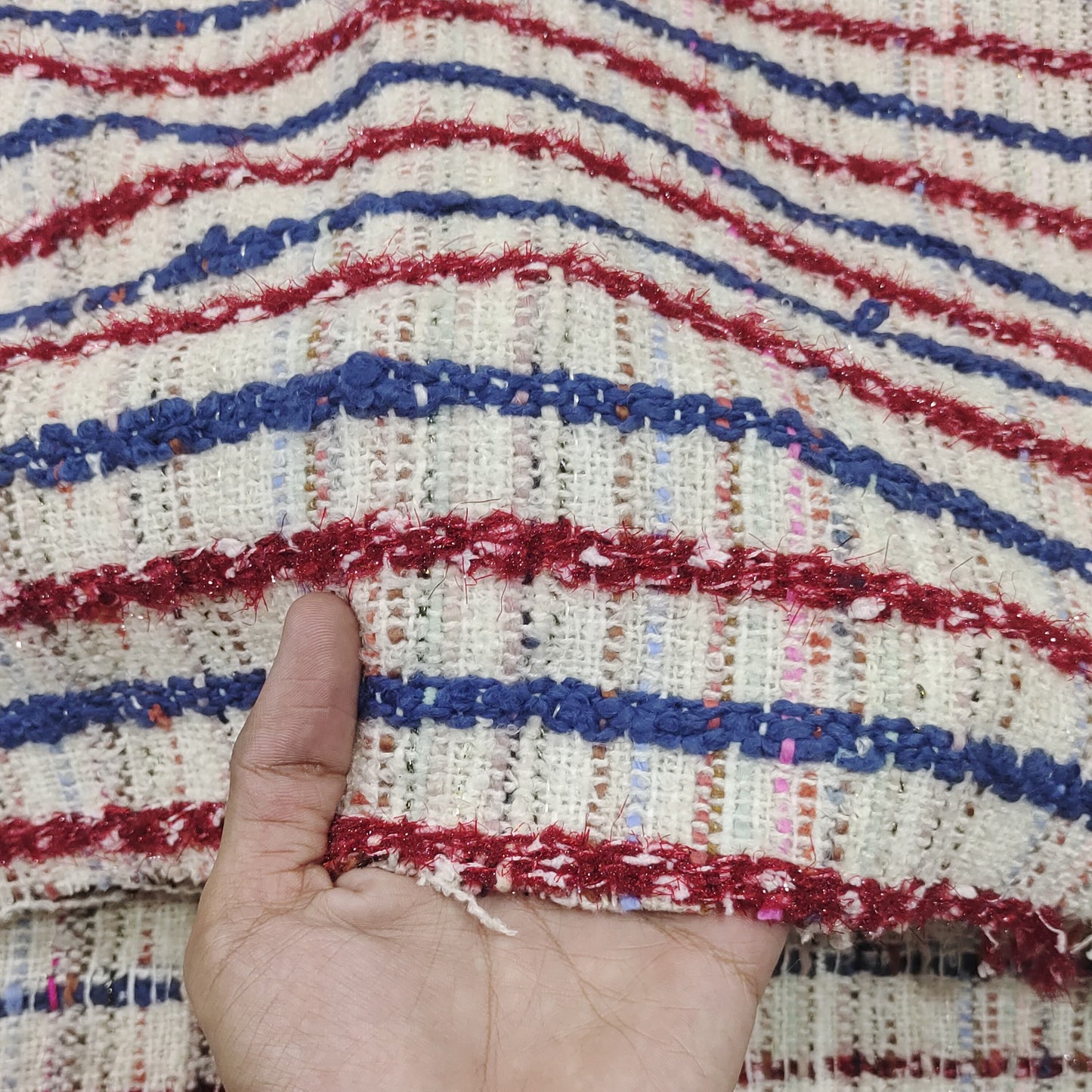 Handmade Jacquard Fabric HM001