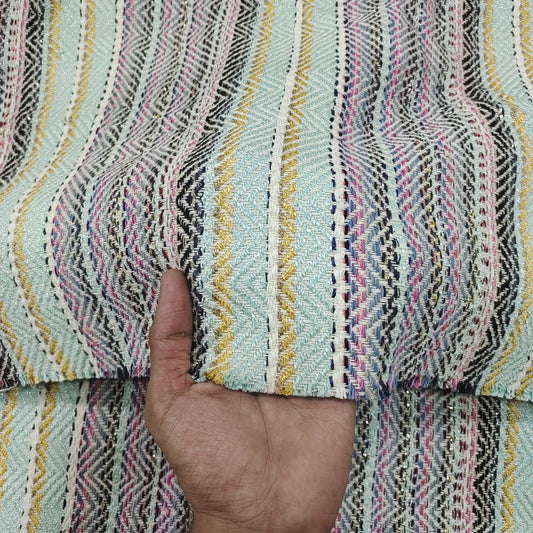 Handmade Jacquard Fabric HM065