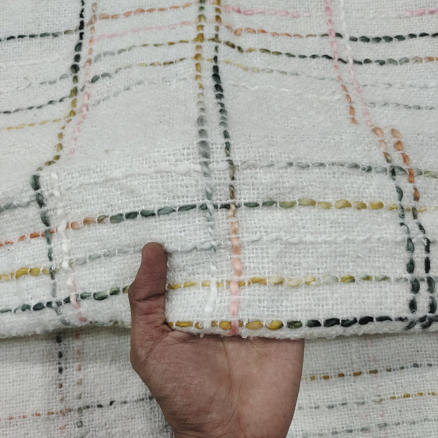 Handmade Jacquard Fabric HM096