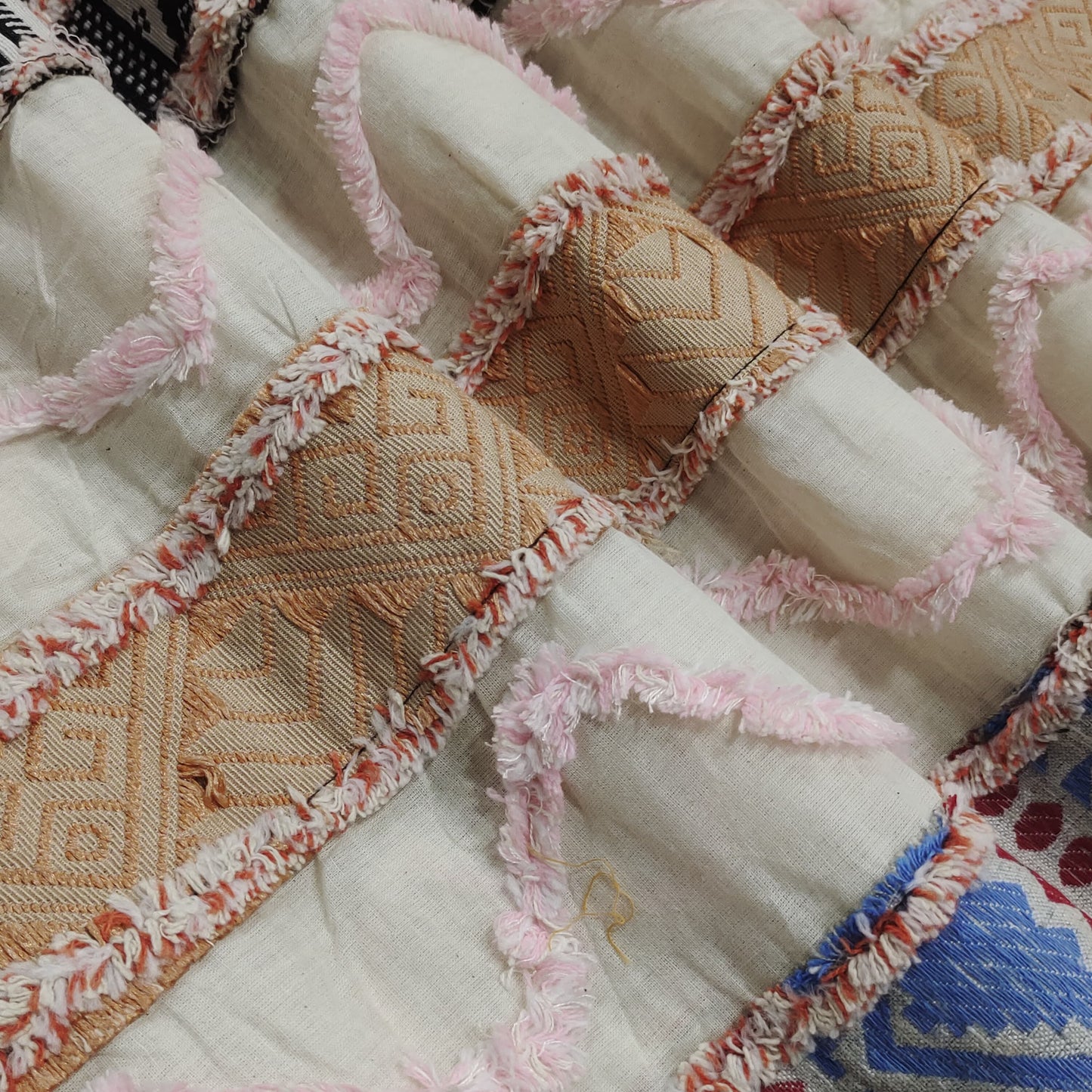 Handmade Patchwork  Fabric HM102