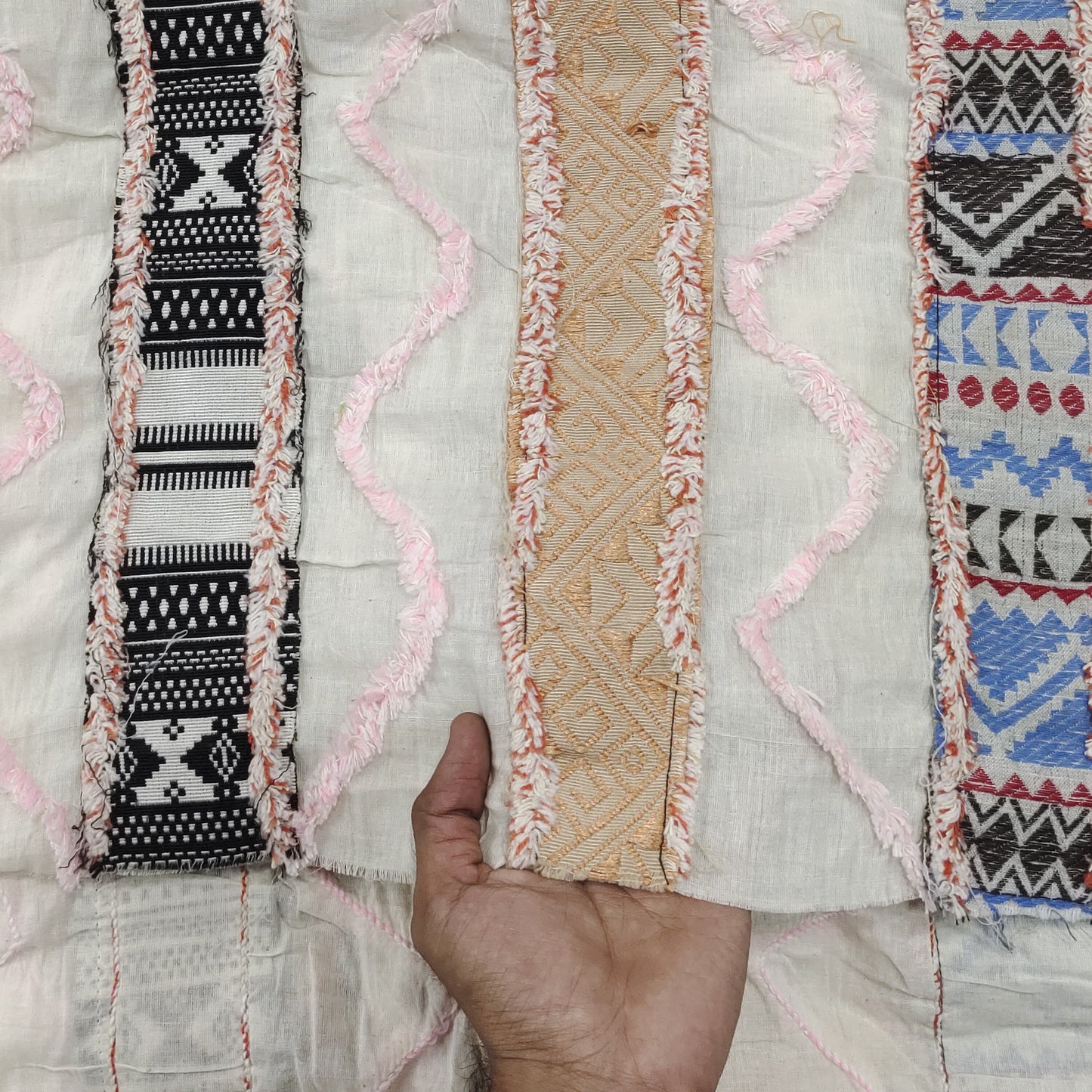 Handmade Patchwork  Fabric HM102