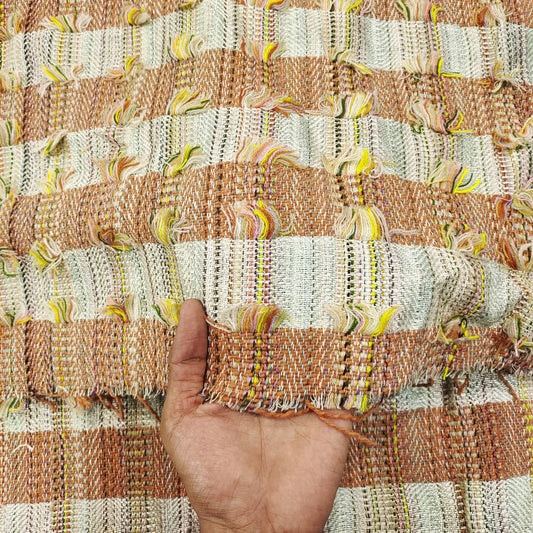 Handmade Jacquard Fabric HM043
