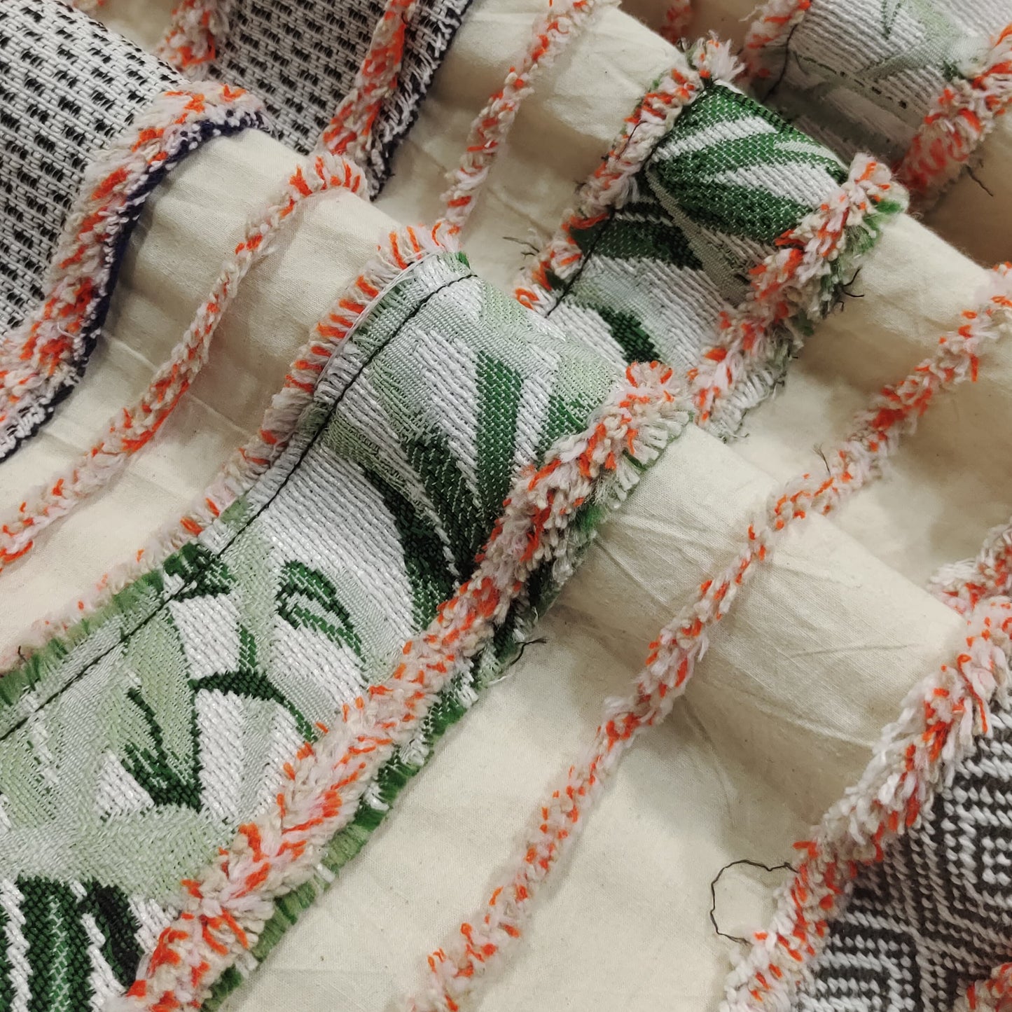 Handmade Jacquard Fabric HM105