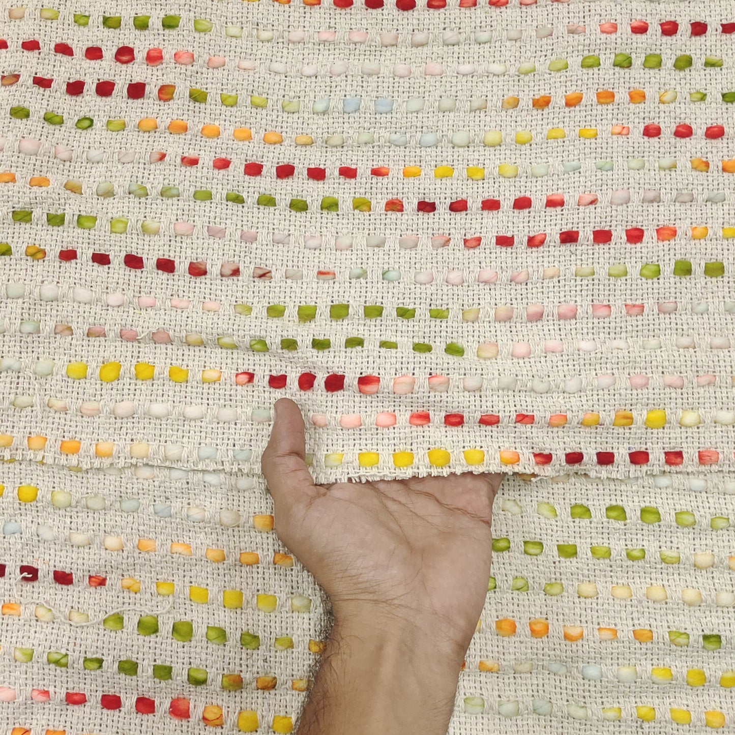 Handmade Jacquard Fabric HM112