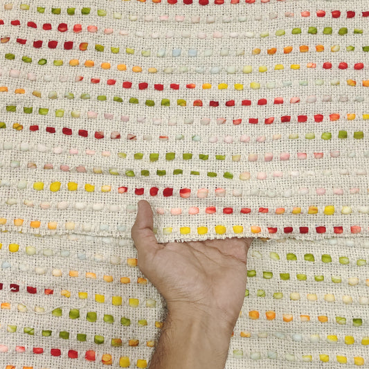 Handmade Jacquard Fabric HM112
