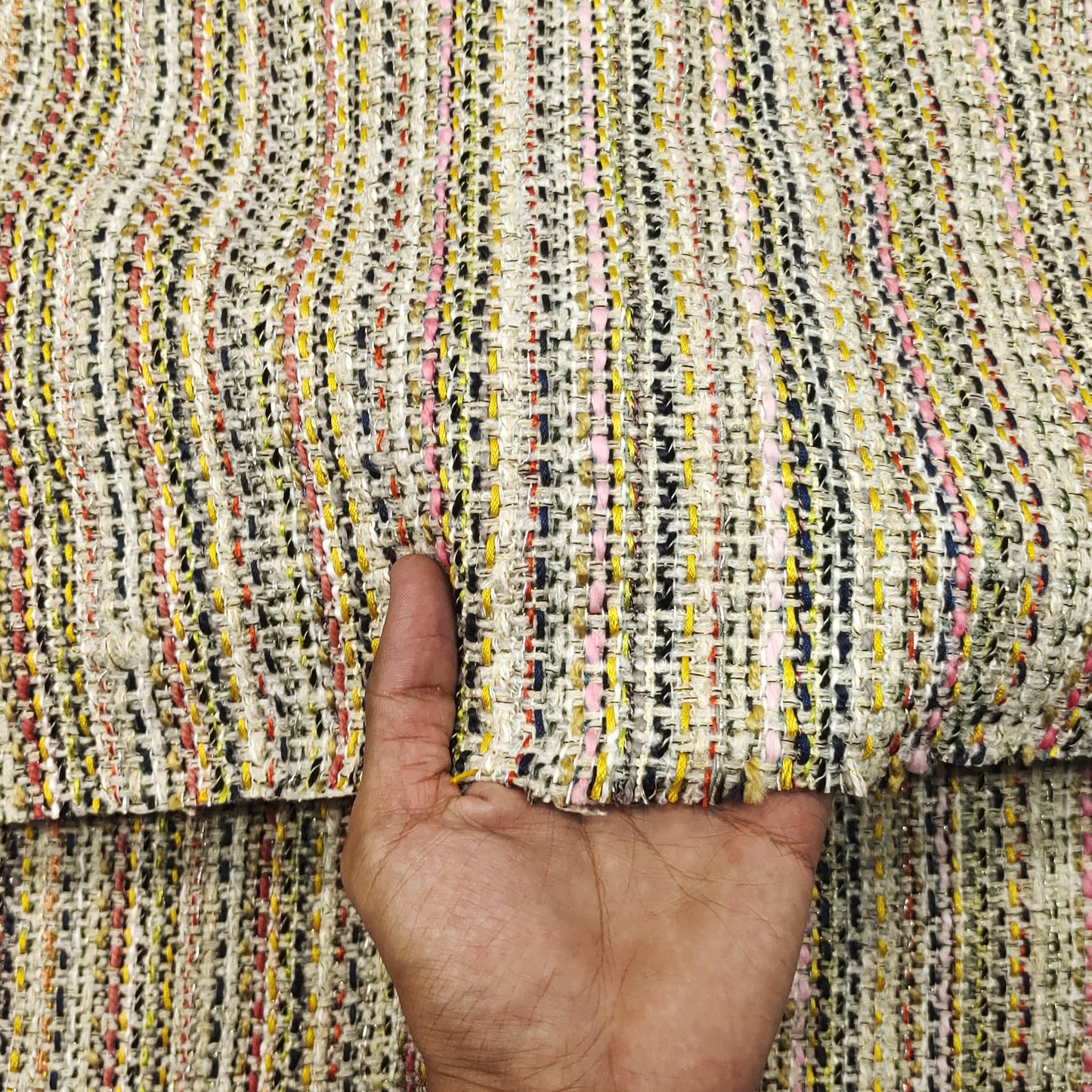 Handmade Jacquard Fabric HM067
