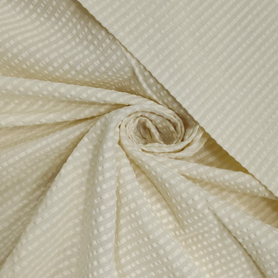 Cotton Dyeable Seersucker KS019