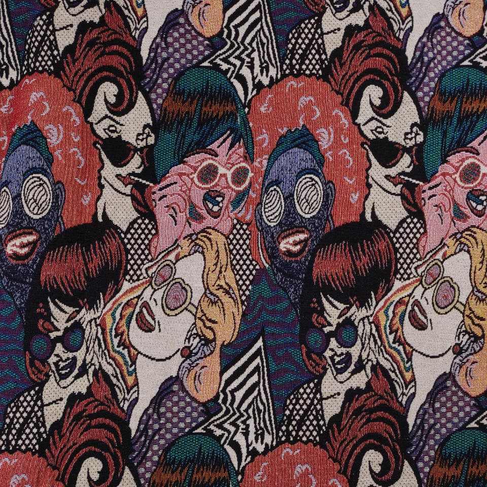 Jacquard Fabric JQ186