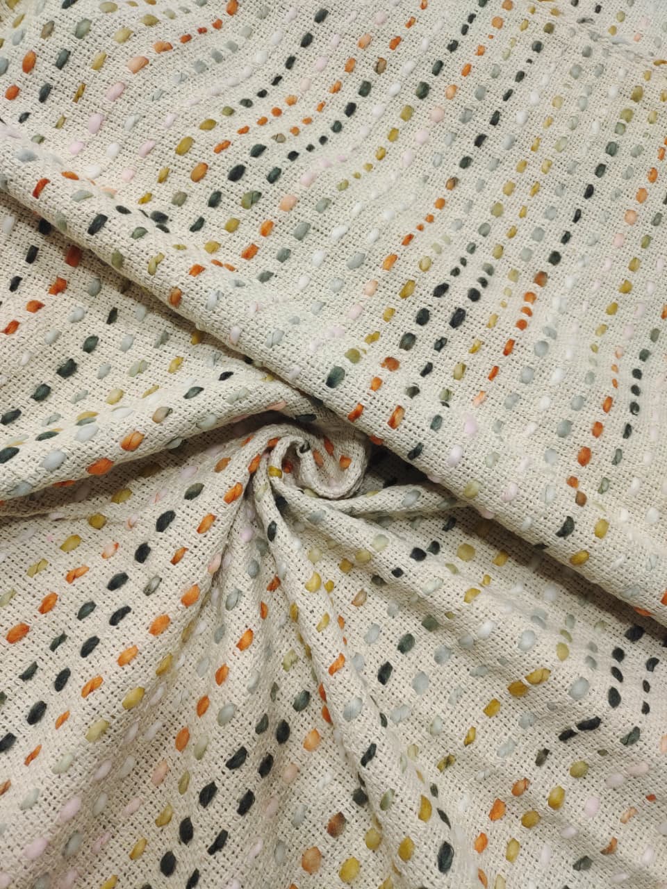 Handmade Jacquard Fabric HM175