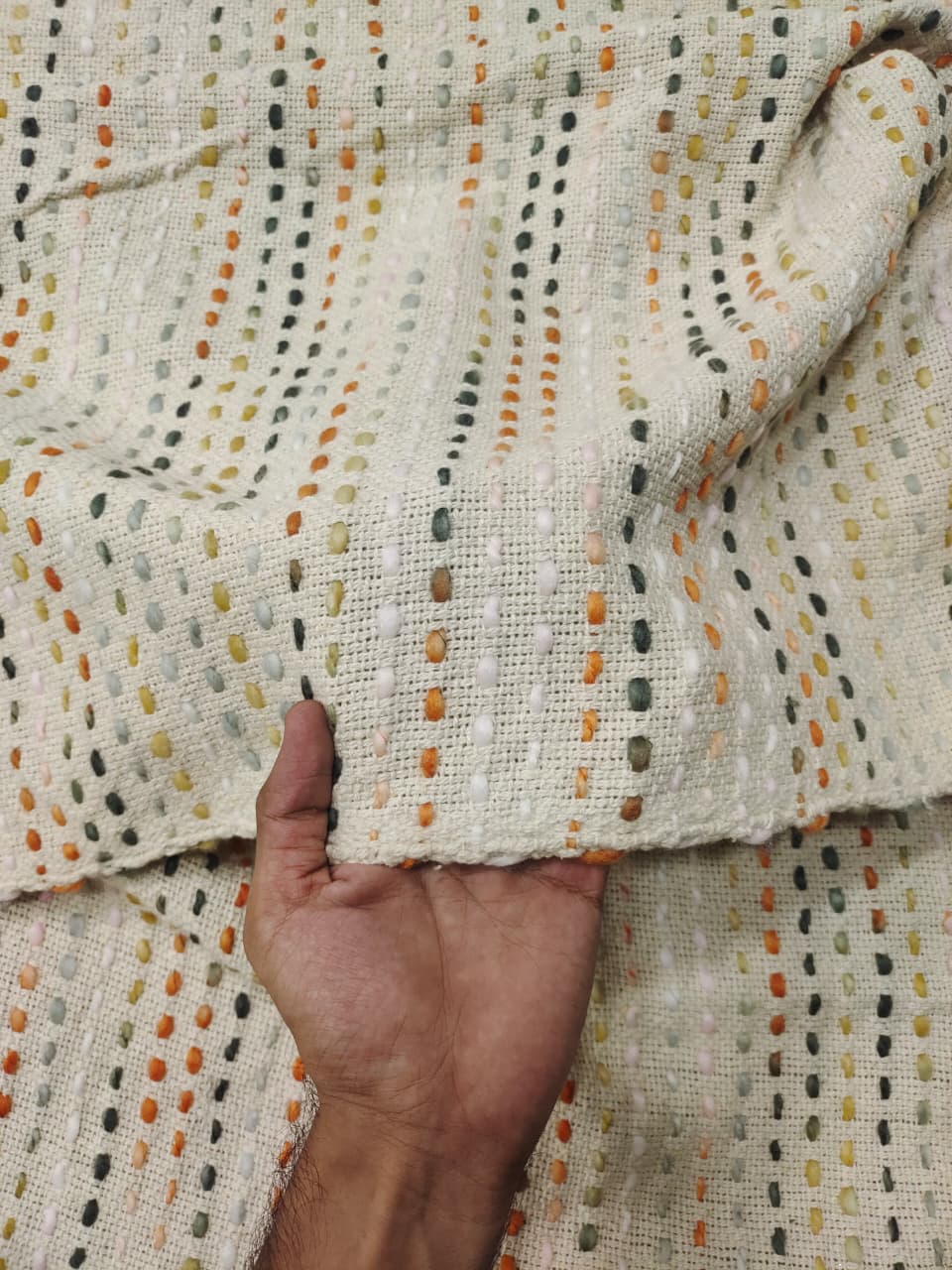 Handmade Jacquard Fabric HM175