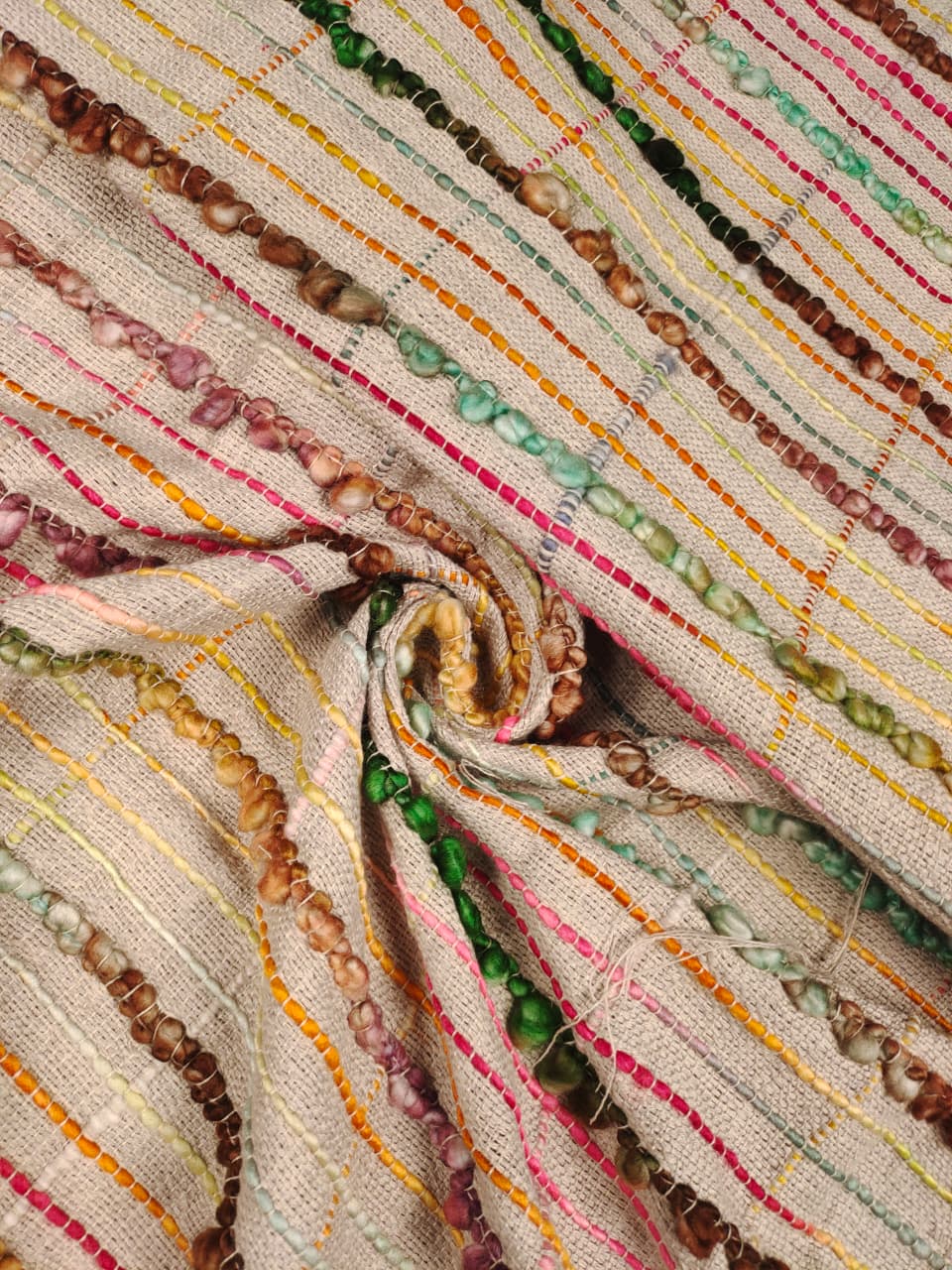 Handmade Jacquard Fabric HM179