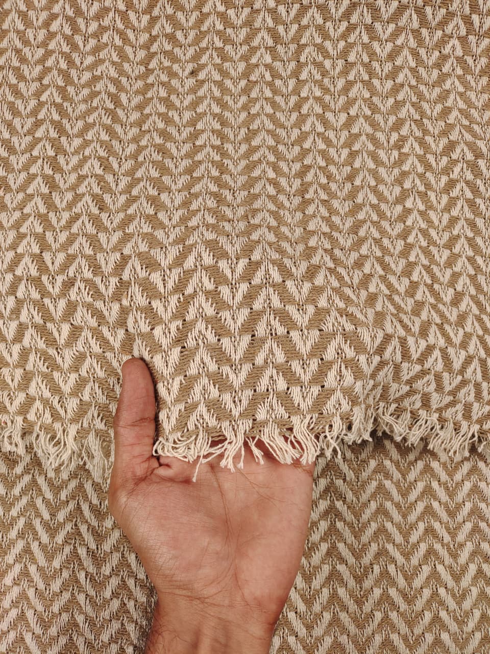 Handmade Jacquard Fabric HM180