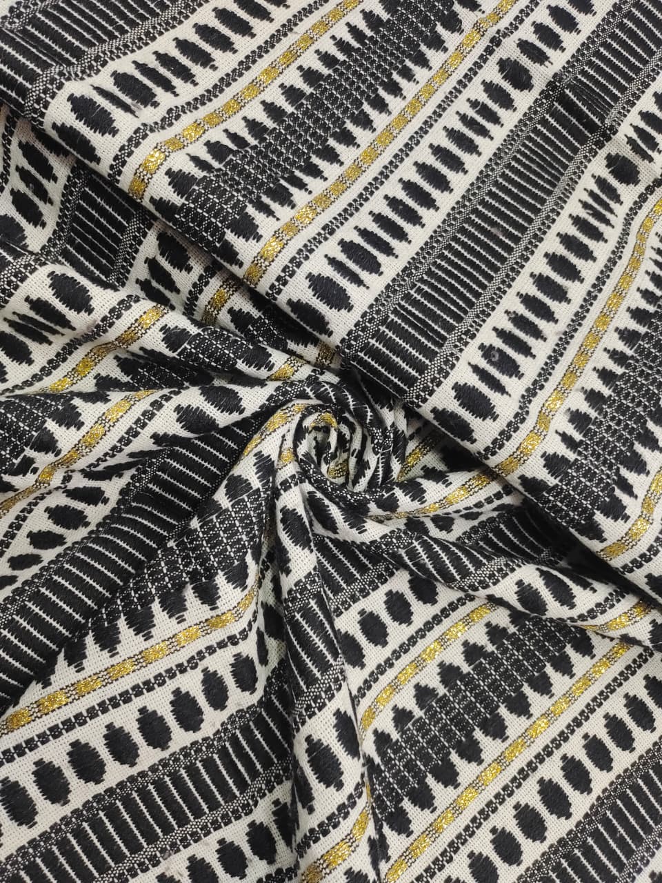 Jacquard Fabric ( black) JQ175