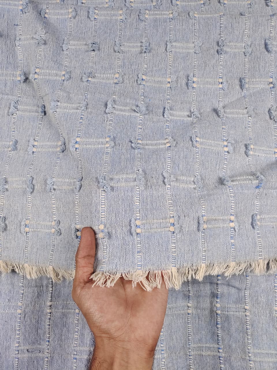 Handmade Jacquard Fabric HM173