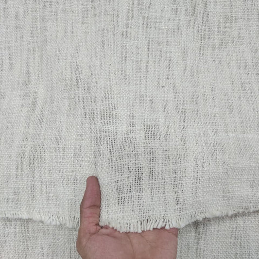 Slub  With Silver Lurex Fabric SL076