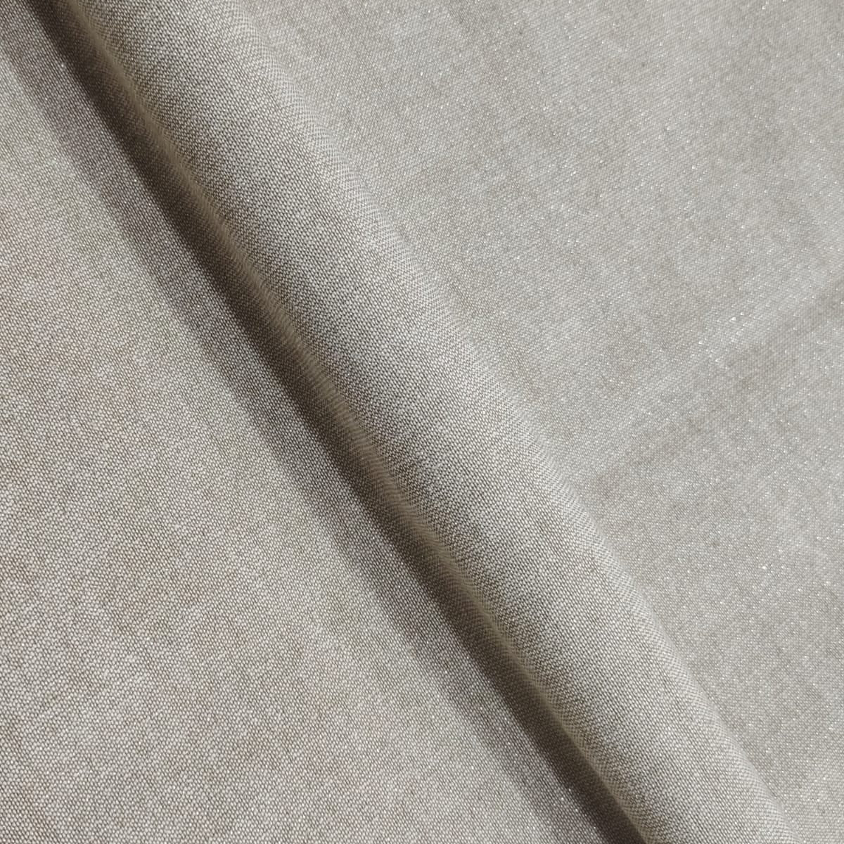 Slub  With Silver Lurex Fabric SL078