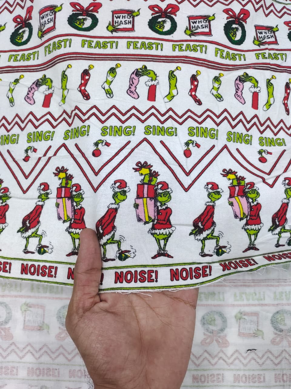 FLANNEL FABRIC SC054