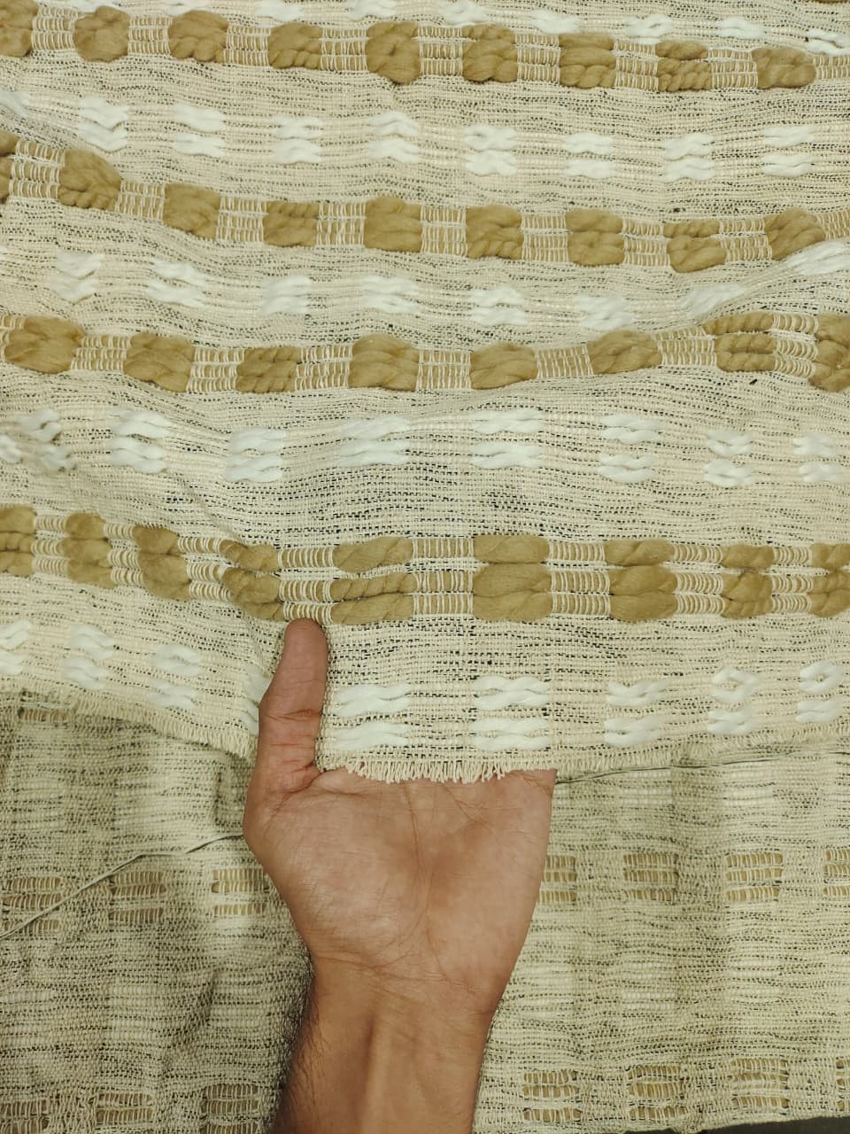 Handmade Jacquard Fabric HM178