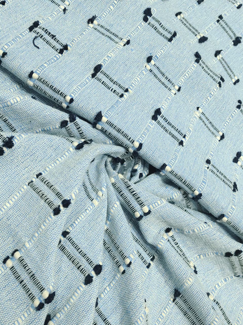 Handmade Jacquard Fabric HM176