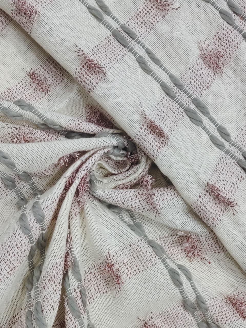 Handmade Jacquard Fabric HM180