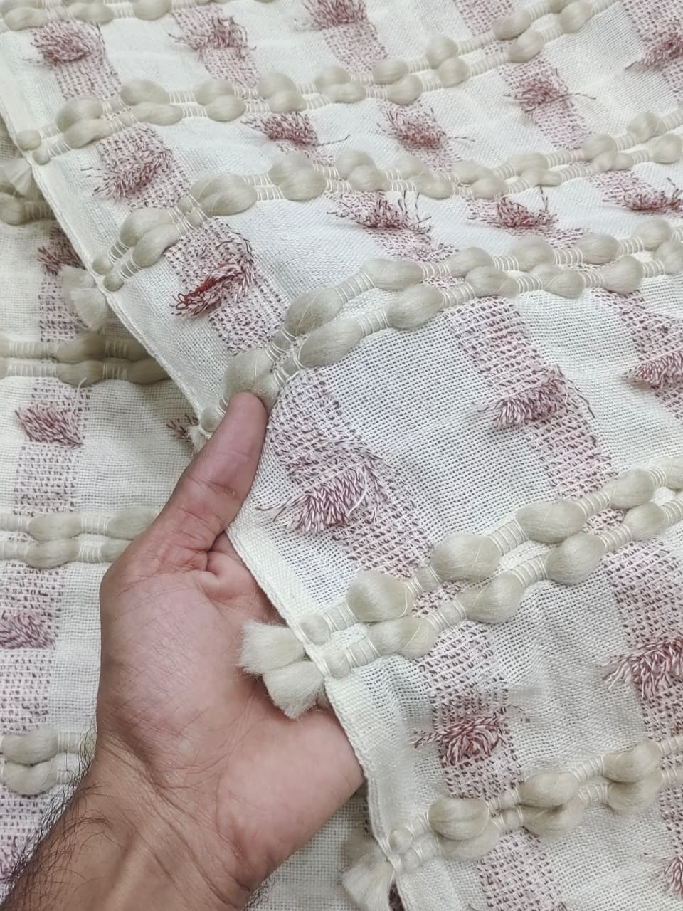 Handmade Jacquard Fabric HM181