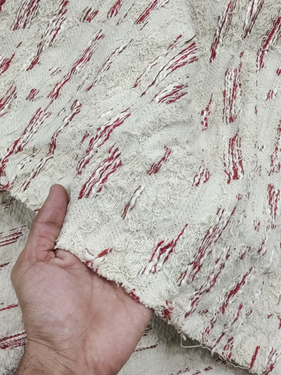 Handmade Jacquard Fabric  HM182