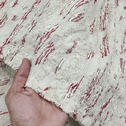 Handmade Jacquard Fabric  HM182