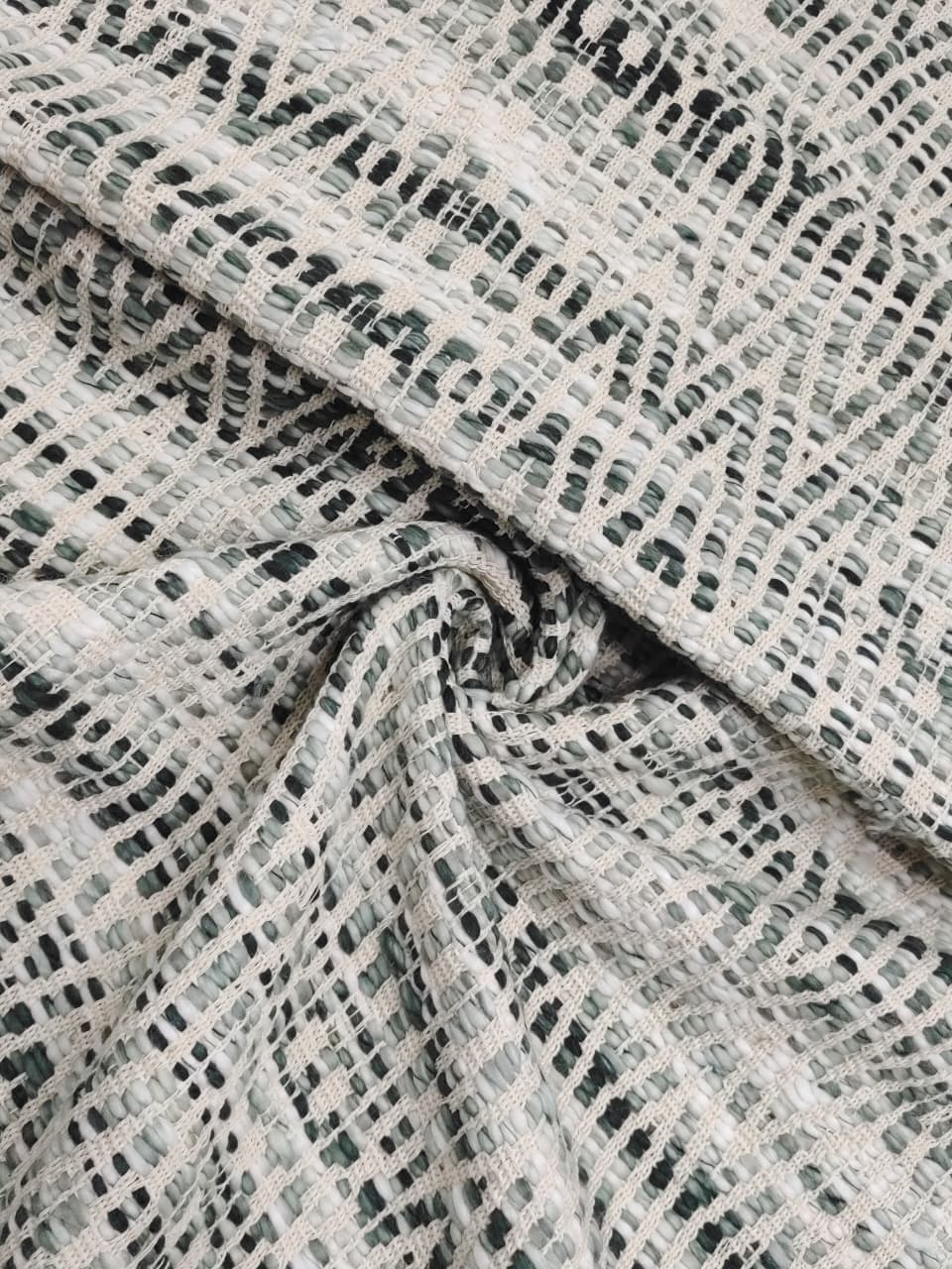 Handmade Jacquard Fabric  HM184