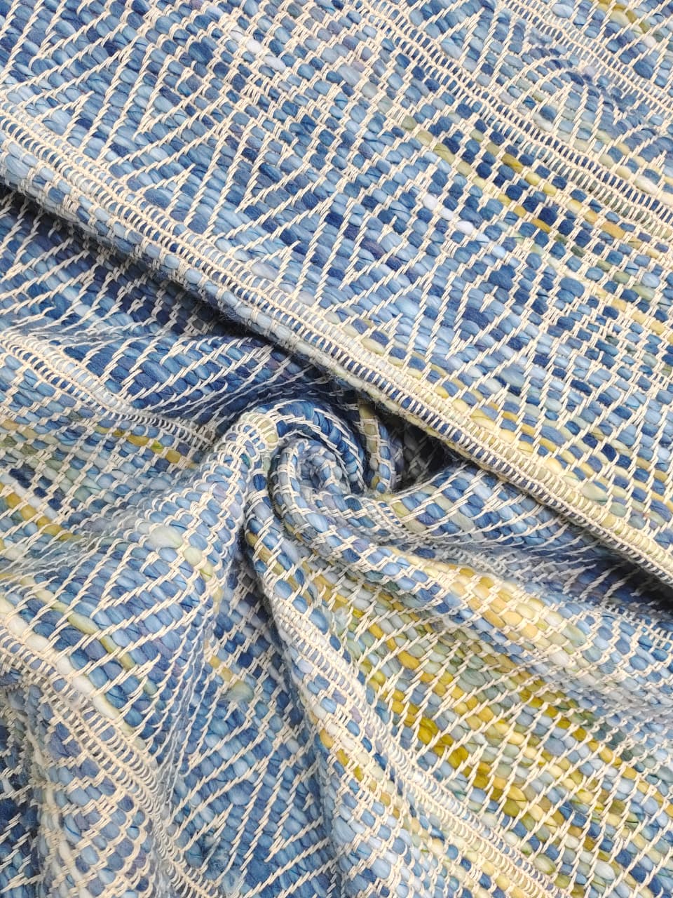 Handmade Jacquard Fabric  HM185