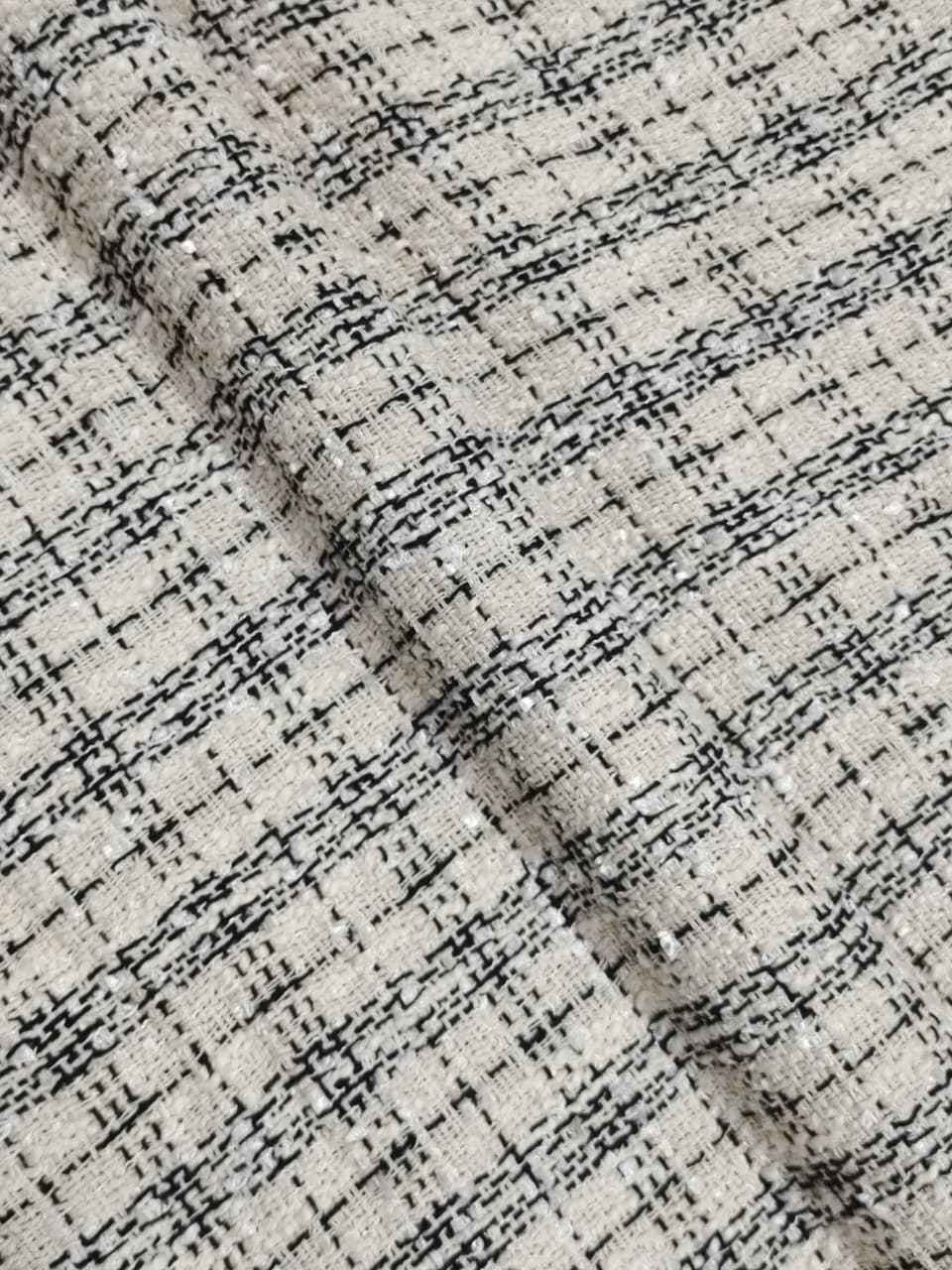 Handmade Jacquard Fabric  HM187