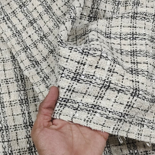 Handmade Jacquard Fabric  HM187