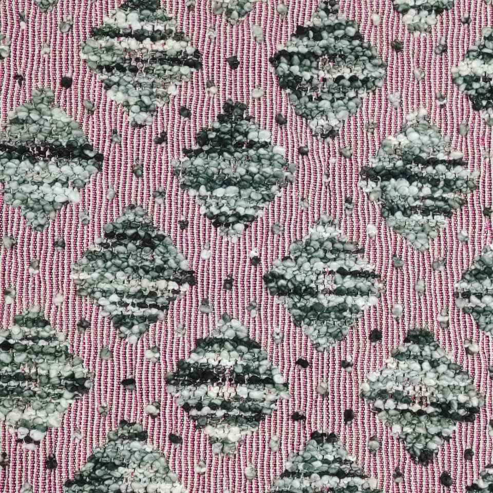 Handmade Jacquard Fabric  HM193