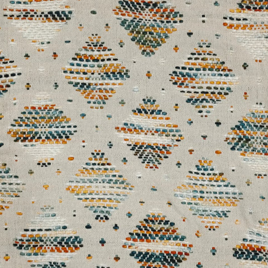 Handmade Jacquard Fabric  HM196