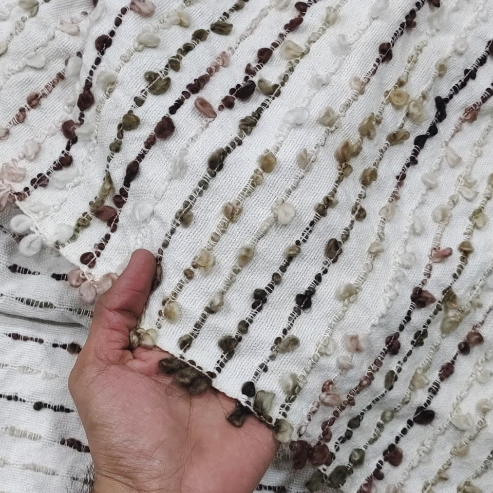 Handmade Jacquard Fabric  HM204