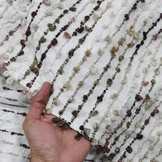 Handmade Jacquard Fabric  HM204