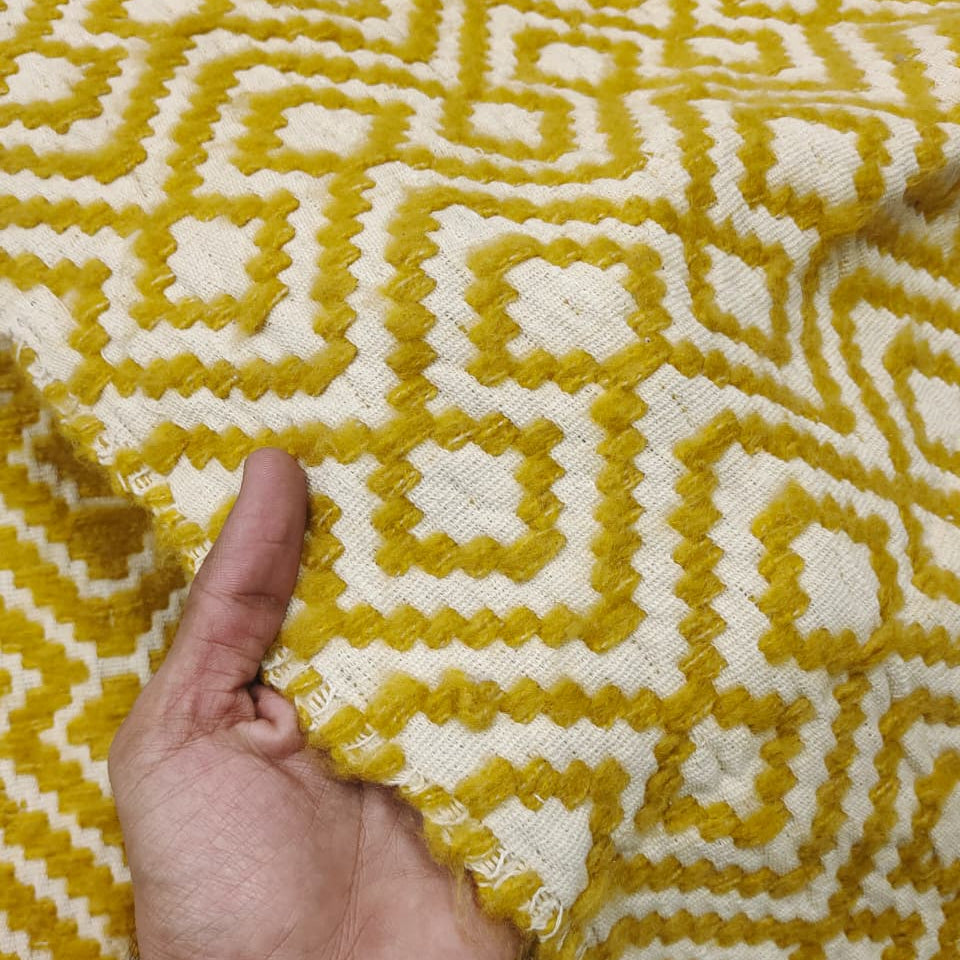 Handmade Jacquard Fabric  HM203