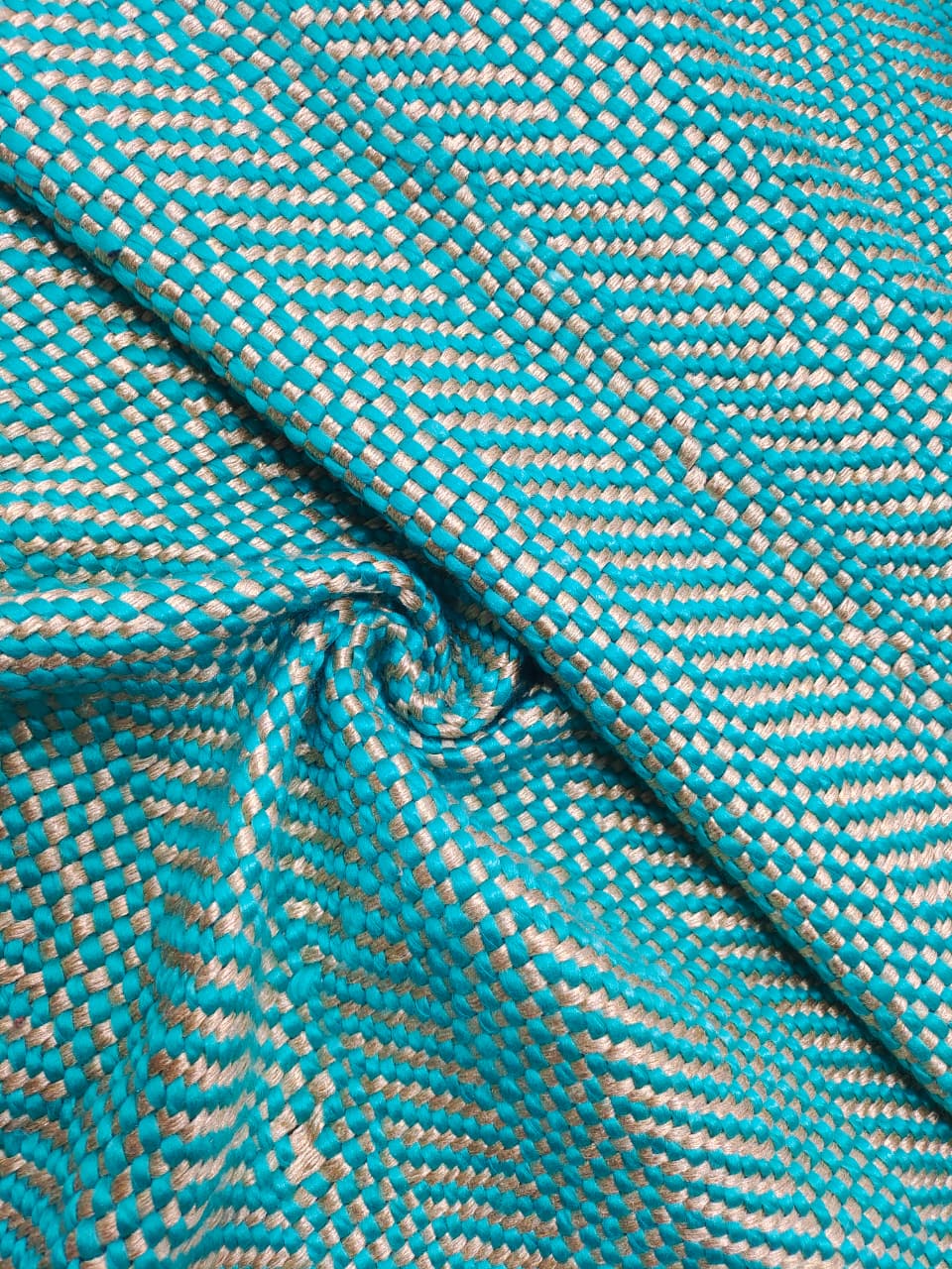 Handmade Jacquard Fabric  HM202