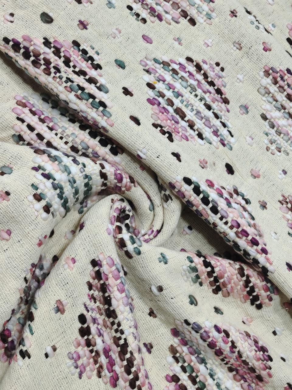 Handmade Jacquard Fabric  HM201