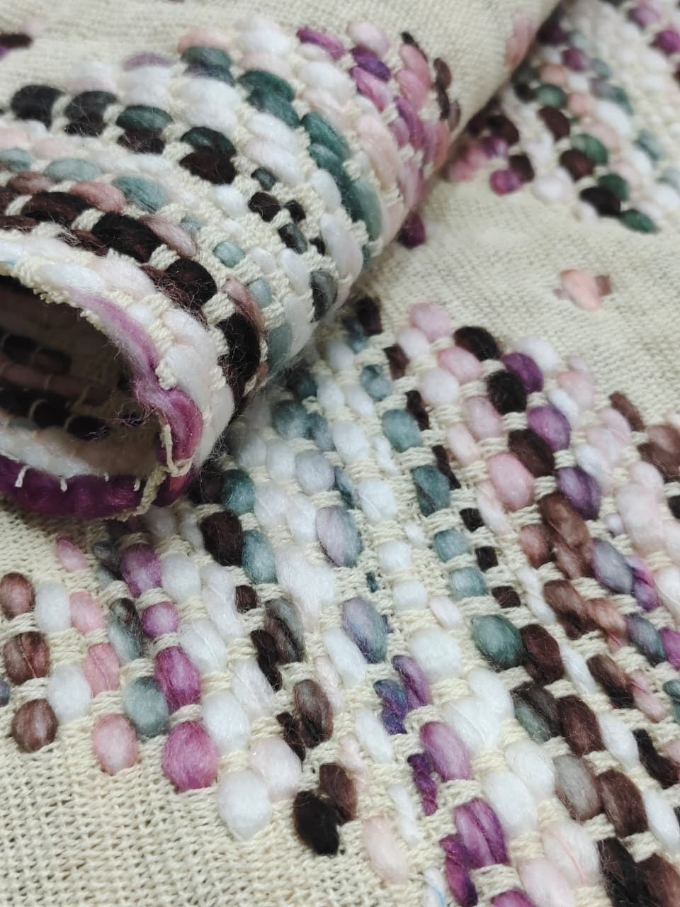 Handmade Jacquard Fabric  HM201