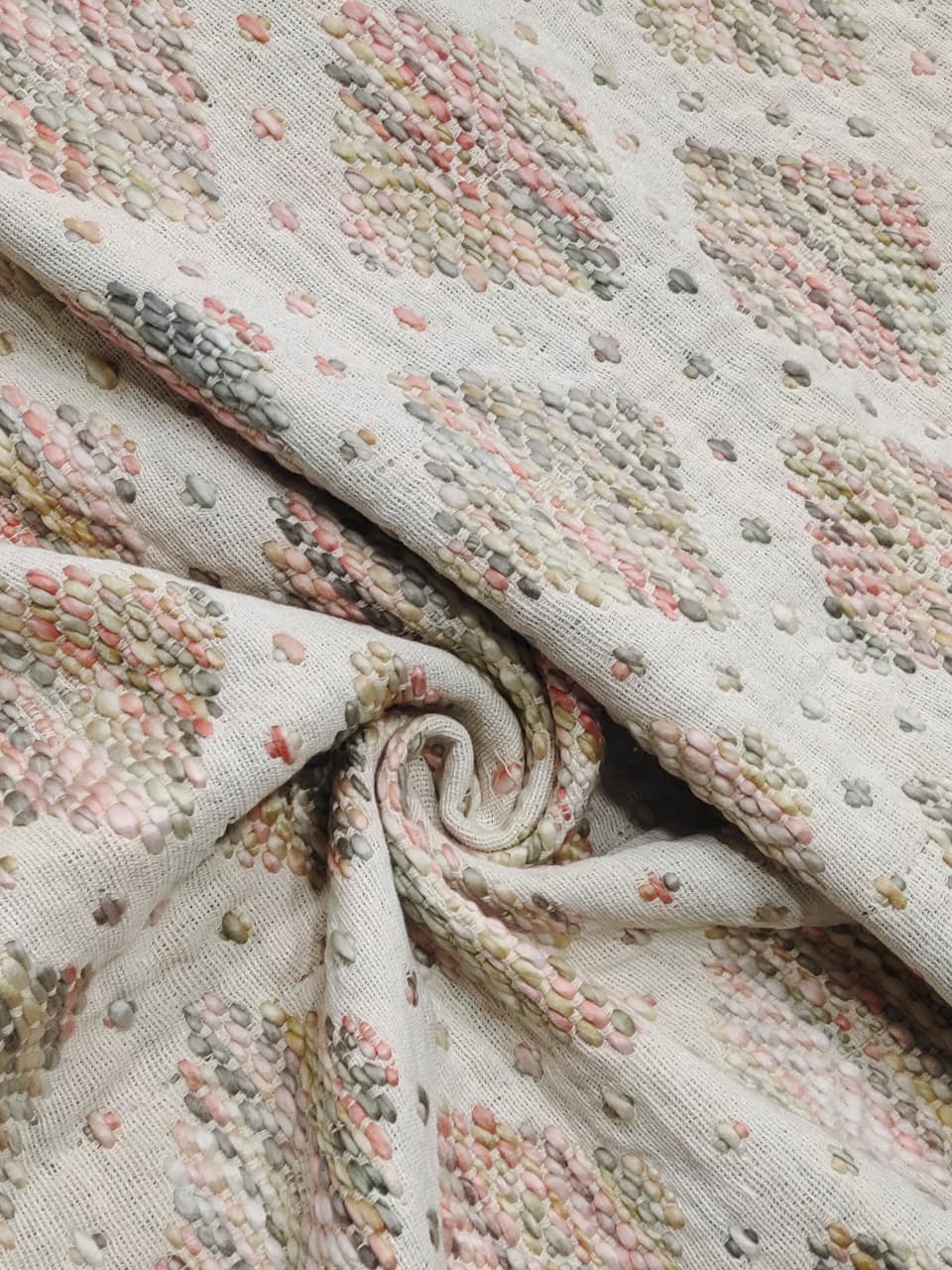 Handmade Jacquard Fabric  HM199