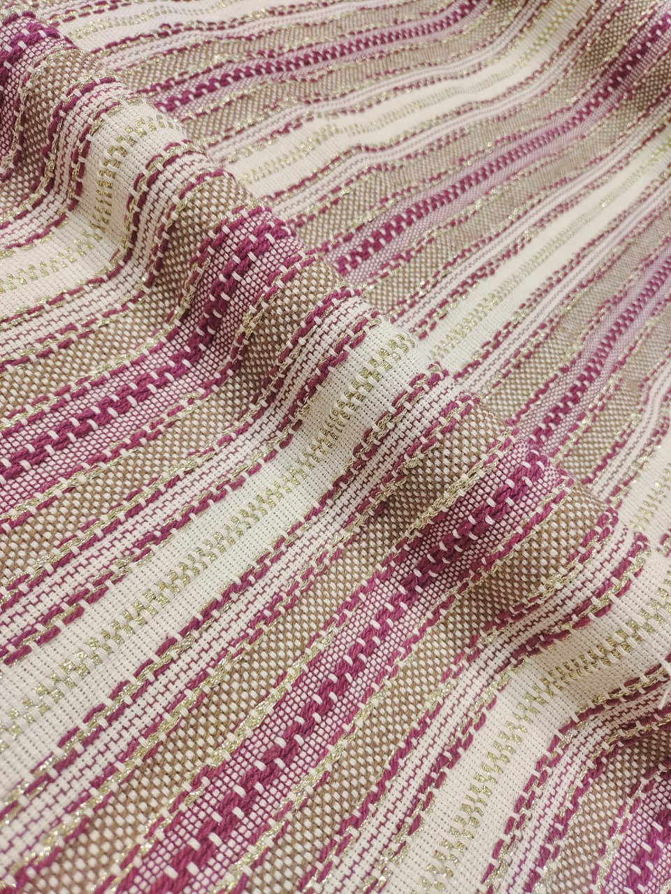 Handmade Jacquard Fabric HM209