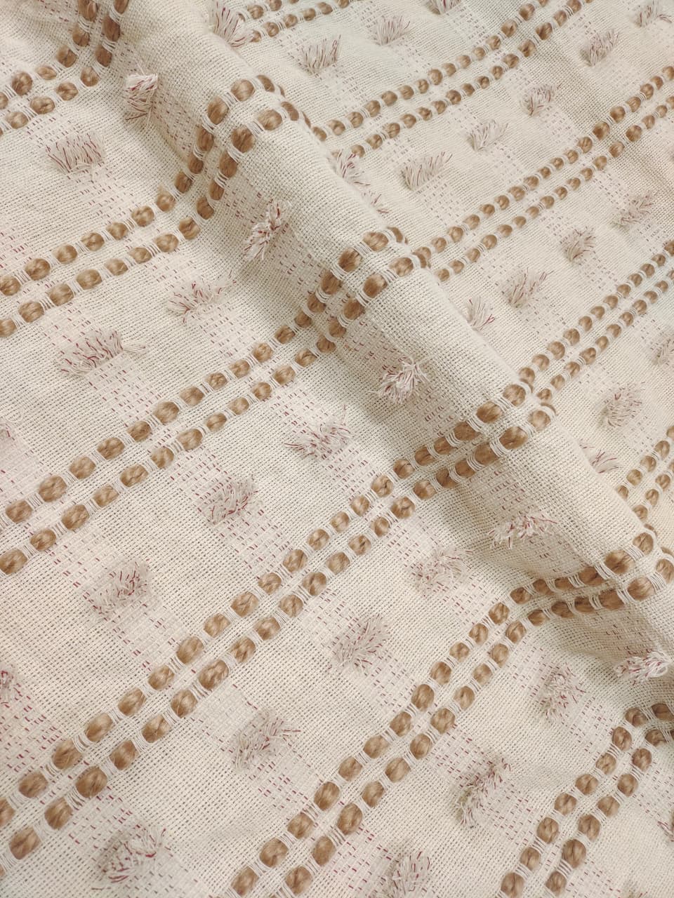 Handmade Jacquard Fabric HM210