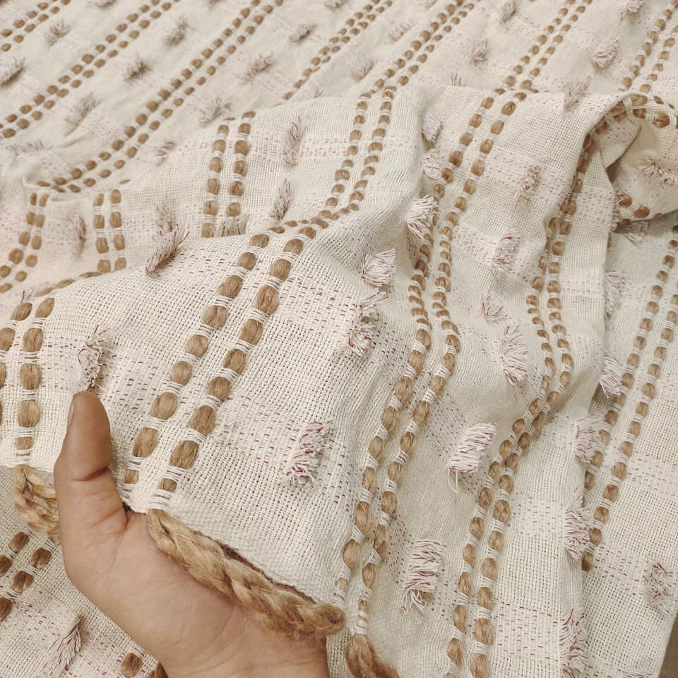 Handmade Jacquard Fabric HM210