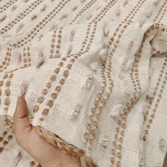 Handmade Jacquard Fabric HM210